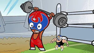 Poster for Flea's Personal Demons / Virtual Luchadores