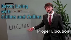 Poster for Collins and Collins: Better Living with Collins and Collins - Proper Elocution Poster for Collins and Collins: Better Living with Collins and Collins - Proper Elocution
