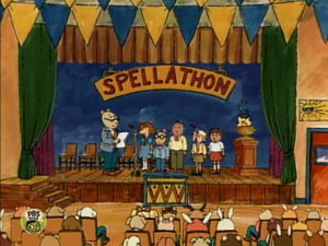 Poster for Arthur's Spelling Trubble