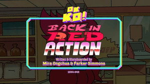 Poster for Back in Red Action
