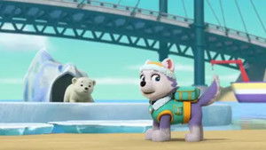 Poster for Pups Save a Windswept Polar Bear Cub