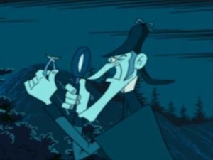 Poster for Lucky Luke vs Sherlock Holmes