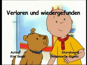 Poster for Caillou Learns to Drive