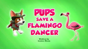 Poster for Pups Save a Flamingo Dancer