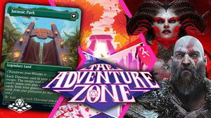 Poster for Diablo, The Adventure Zone, Jurassic Park TCG & More!
