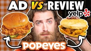 Poster for Restaurant Ad vs. Yelp Review Taste Test
