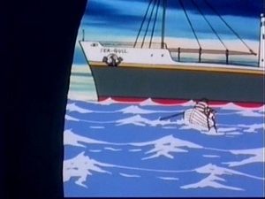 Poster for On the Other Shore of the Stormy Sea
