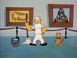 Poster for Popeye's Museum Piece