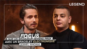 Poster for A bank robber turned teacher with an electronic bracelet (Kamel Madani)