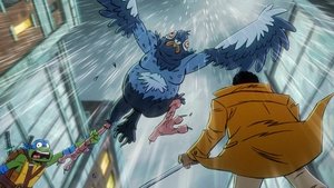 Poster for Leonardo Saddles Up