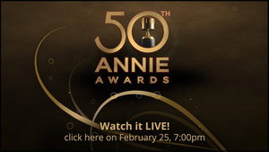 Poster for 50th Annie Awards Poster for 50th Annie Awards