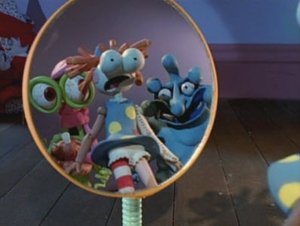 Poster for Hide and Go Freak, Better Homes & Garbage,  Karaoke Cafe: Bump in the Night Theme, alternate version