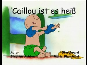Poster for Caillou Tidies His Toys