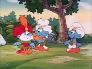 Poster for Curried Smurfs