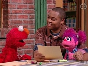 Poster for Chris Helps Elmo Write a Letter