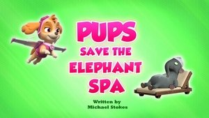 Poster for Pups Save the Elephant Spa