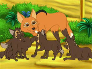 Poster for Diego's Wolf Pup Rescue