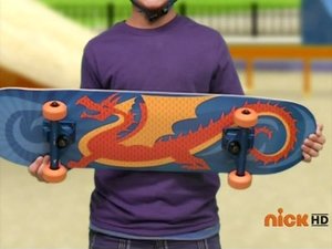 Poster for The Boy With the Dragon Skateboard