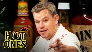 Poster for Matt Damon Sweats from His Scalp While Eating Spicy Wings