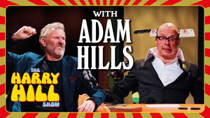 Poster for Adam Hills: Nick Cave, Evil Swans, and Training My Bladder for the Coronation