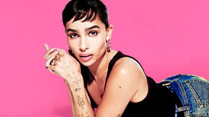 Poster for Zoë Kravitz with Rosalía
