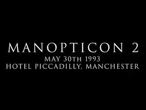 Poster for Manopticon 2 with Sylvester McCoy and Sophie Aldred [30.05.93]