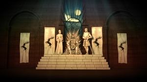 Poster for Histories & Lore: Robert's Rebellion (Petyr Baelish and Varys)