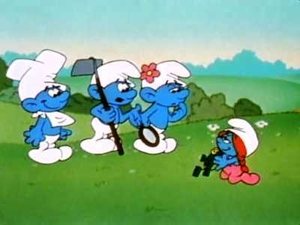Poster for Smurfette's Gift