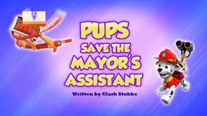 Poster for Pups Save the Mayor's Assistant