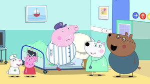 Poster for Caring For Grandpa Pig