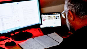 Poster for Who is Watching You Work?