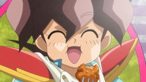 Poster for Laughing, crying, big genka !?