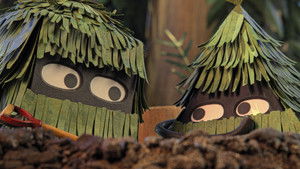 Poster for Triangle Gets Carried Away / Square's Different Day Poster for Triangle Gets Carried Away / Square's Different Day