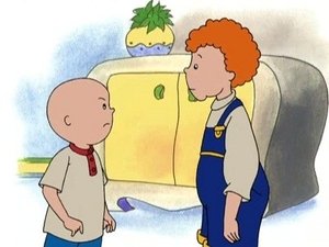 Poster for Caillou's Big Friend