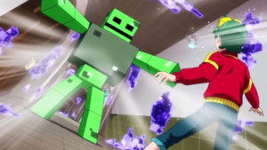 Poster for The Character I Leveled Up is Naked?! Ropuremon's School Dungeon!