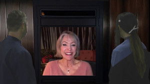 Poster for Nana Visitor; Her family, Kira Nerys and Star Trek: Open a Channel: A Woman's Trek, Part 2