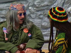 Poster for Jones and Garcia's Drug Stake-Out