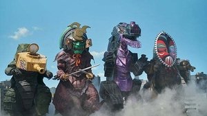 Poster for The Giant Monster Panic Clash!