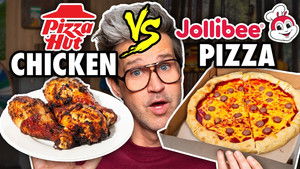 Poster for Combining Fast Food Chicken And Pizza (Taste Test)