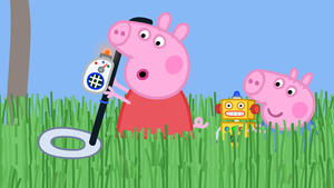 Poster for Grandpa Pig's Metal Detector