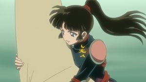 Poster for Sango's Feelings, Miroku's Resolve