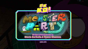Poster for Monster Party