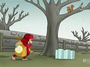 Poster for Curious George vs. Winter