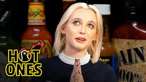 Poster for Emma Chamberlain Has a Spiritual Awakening While Eating Spicy Wings