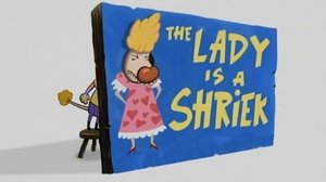 Poster for The Lady is a Shriek