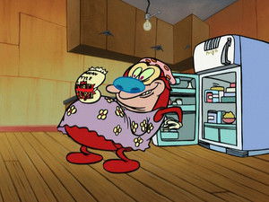 Poster for Stimpy's Pregnant: DVD Easter Egg