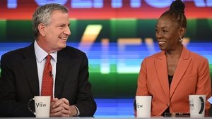 Poster for Bill de Blasio and Chirlane McCray