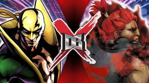 Poster for Iron Fist VS Akuma