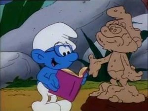 Poster for Tattle Tail Smurfs