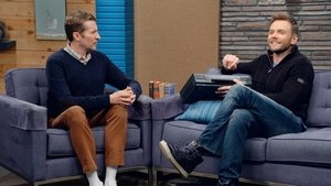 Poster for Joel McHale Wears a Navy Zip-up and High Tops